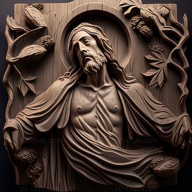 3D model st jesus (STL)